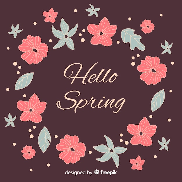 Gratis vector hallo lente achtergrond