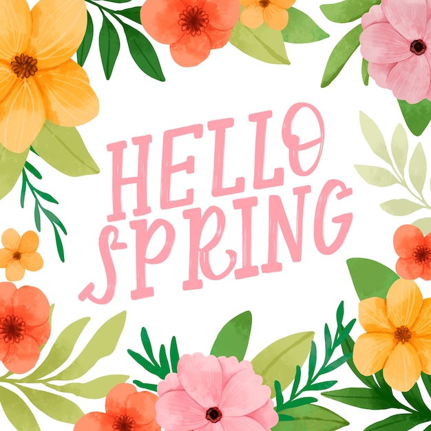 Hallo lente belettering met decoratie