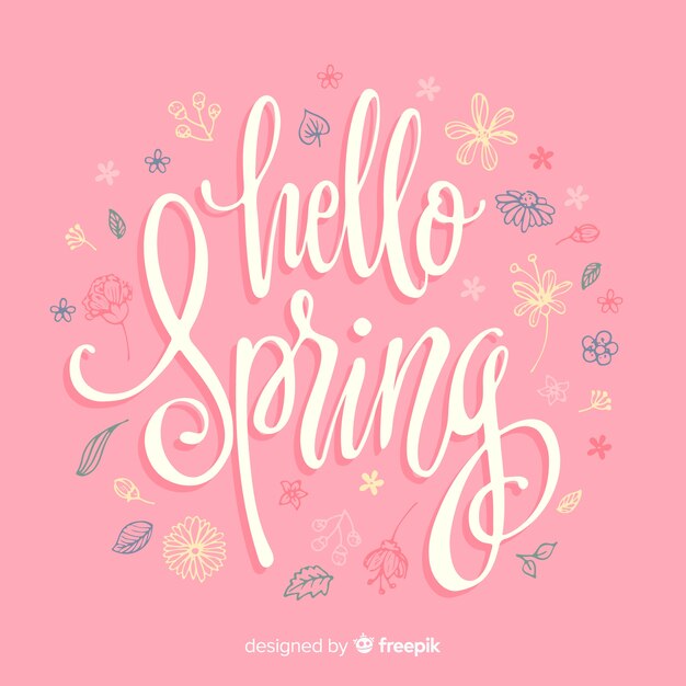 Hallo lente belettering