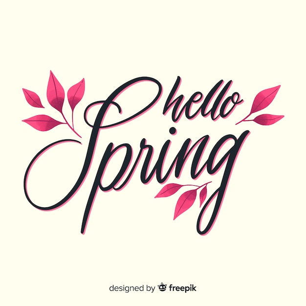 Hallo lente belettering