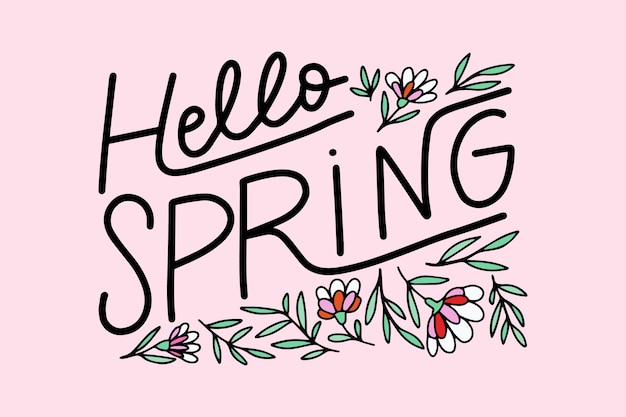 Hallo lente belettering