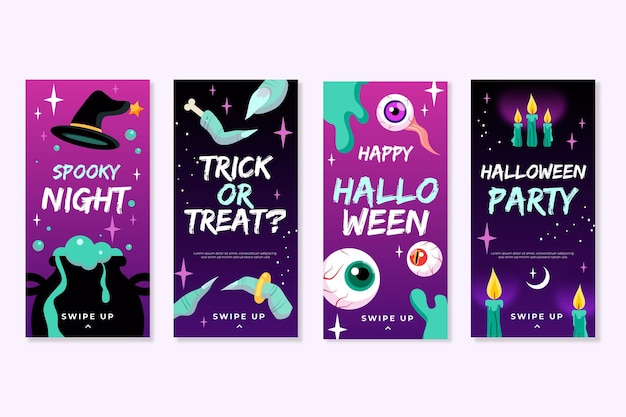 Halloween instagram verhalencollectie