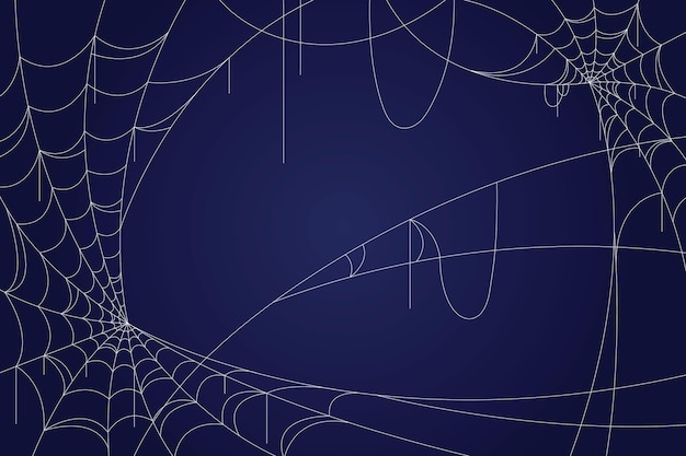 Halloween spinneweb achtergrond