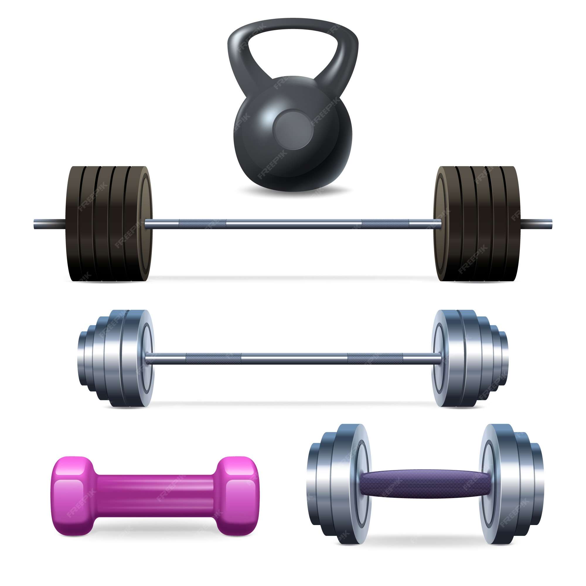 betrouwbaarheid Blaze Reageer Halters barbells en gewicht fitness | Gratis Vector