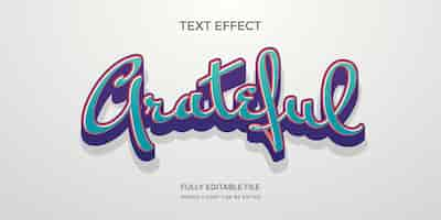 Gratis vector hand getekend graffiti teksteffect