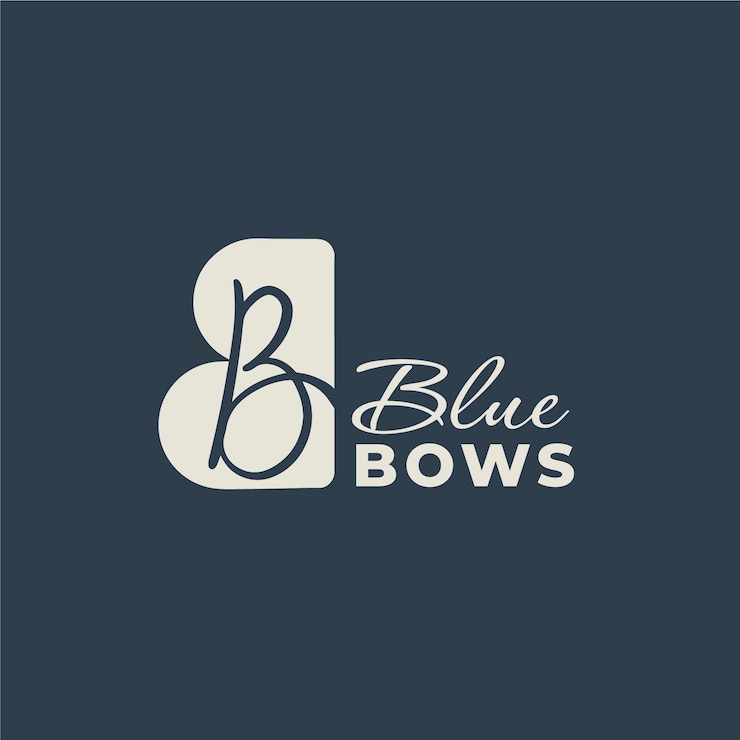 Gratis Vector hand getekend plat ontwerp bb-logo