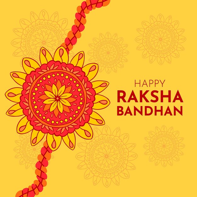 Hand getrokken raksha bandhan verkoop