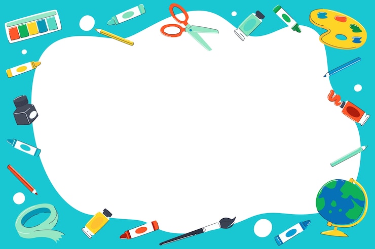 Gratis Vector hand getrokken terug naar school achtergrond