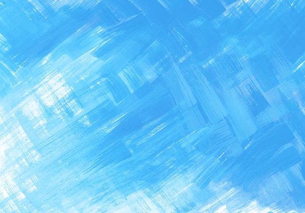 Handgeschilderde lichtblauwe aquarel textuur achtergrond