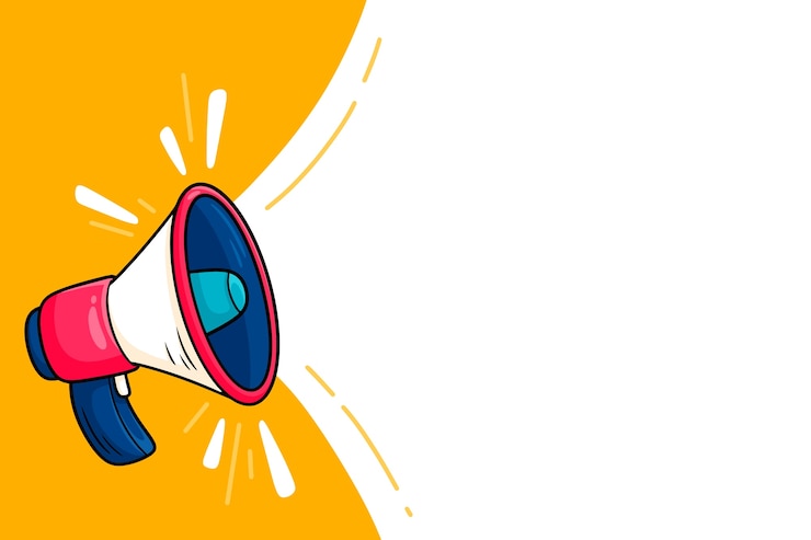 Gratis Vector handgetekende achtergrond van de aankondiging