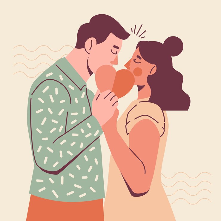 Gratis Vector handgetekende eerste keer illustratie