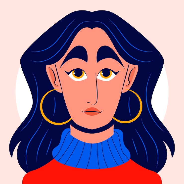 Gratis Vector handgetekende karikatuurillustratie