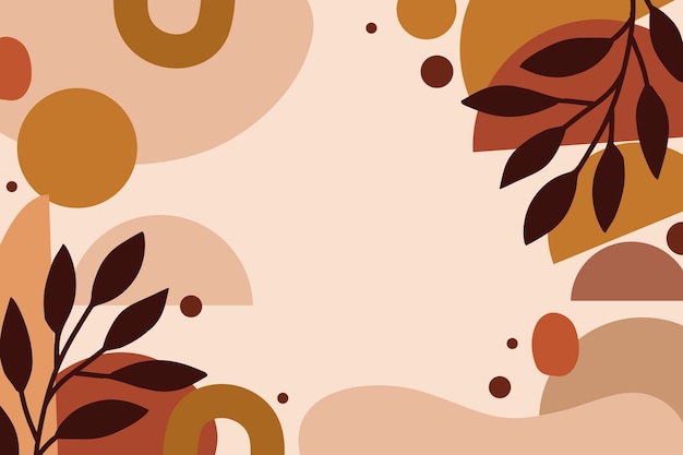 Gratis vector handgetekende terracotta achtergrond