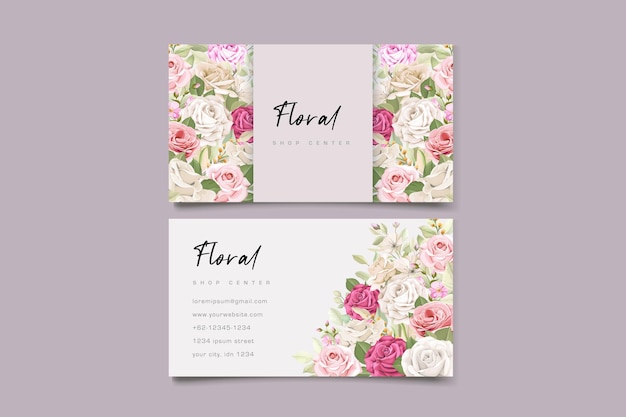 Handgetekende zachte rozen bruiloft uitnodigingskaarten set