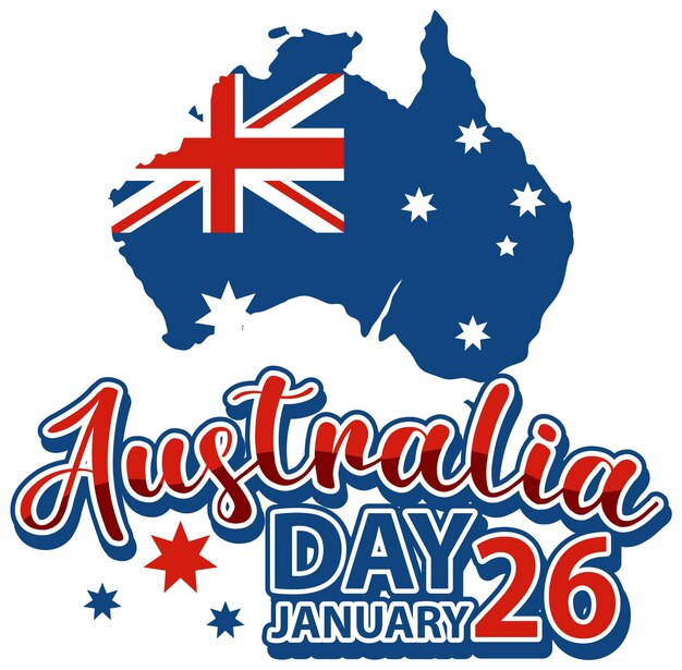 Happy Australia day banner