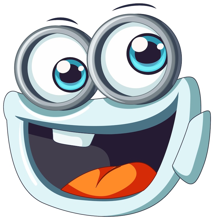 Gratis Vector happy cartoon coffee cup personage