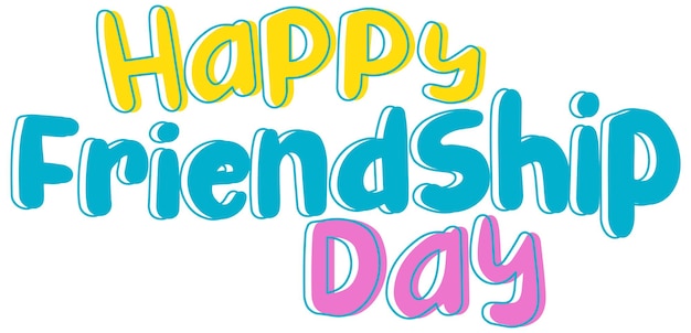 Happy Friendship Day-logobanner