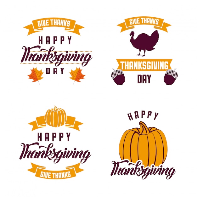 Happy thanksgiving-logo's