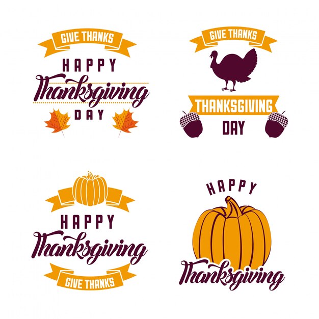 Happy thanksgiving-logo's