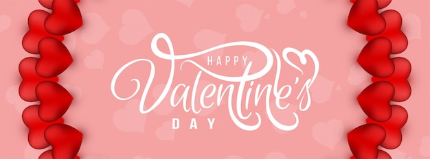 Happy valentine's day decoratief