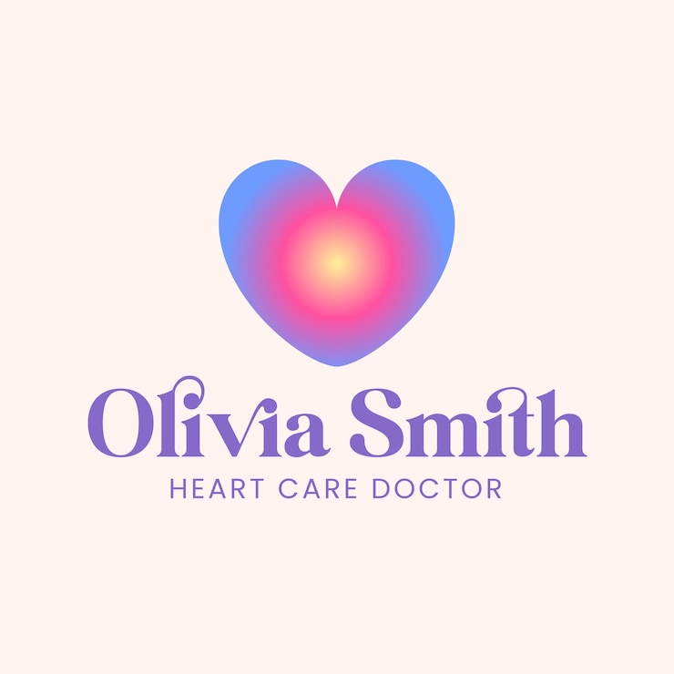 Gratis Vector hart logo template