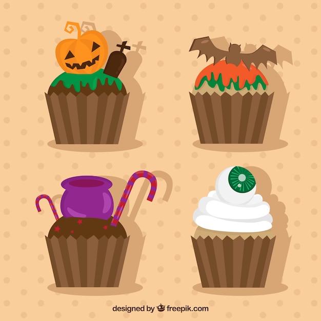 Heerlijke cupcakes voor Halloween