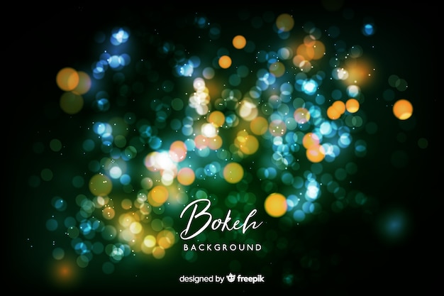 Heldere bokeh achtergrond