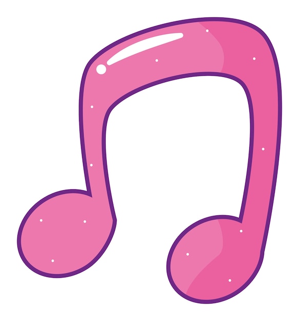 Gratis vector heldere muzieknoot