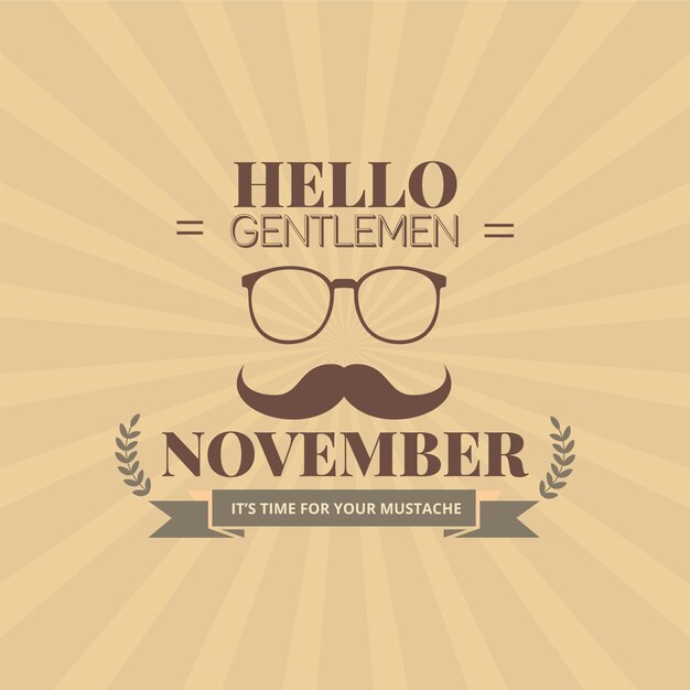 Heren Movember poster