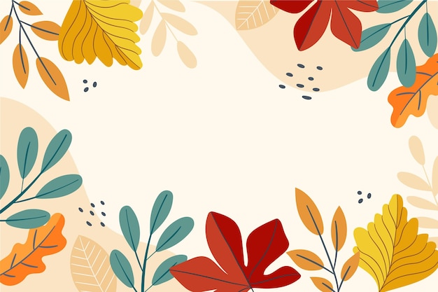 Gratis vector herfst achtergrond