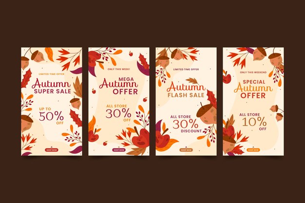 Herfst instagram verhalencollectie