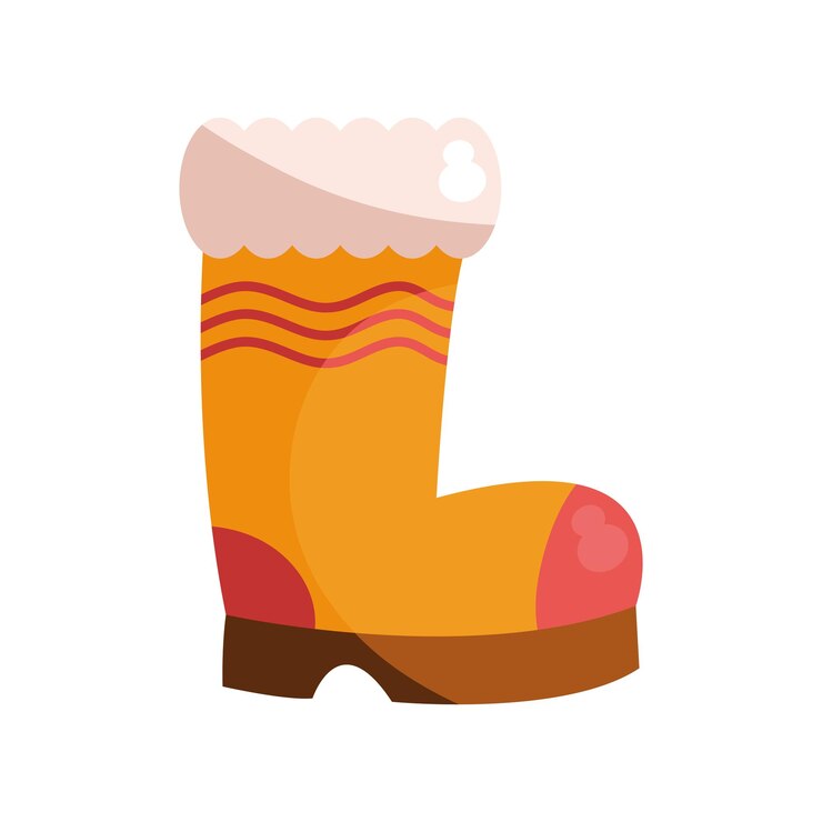 Gratis Vector herfst laars illustratie