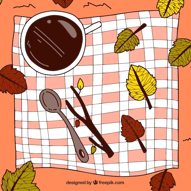 Gratis vector herfst picknick