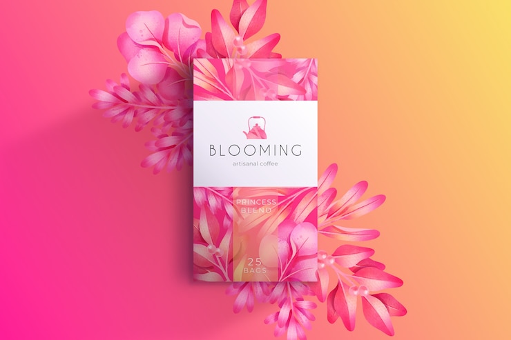 Gratis Vector het mooie roze behang van waterverfbloemen