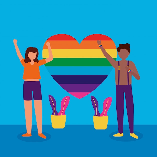 Het queer community lgbtq ontwerp