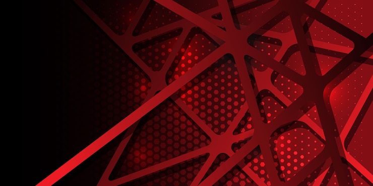 Gratis Vector hexagon halftoon met abstracte vorm