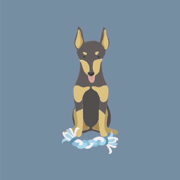 Gratis vector hond