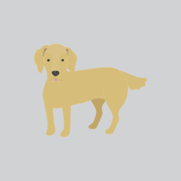 Gratis vector hond