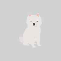 Gratis vector hond