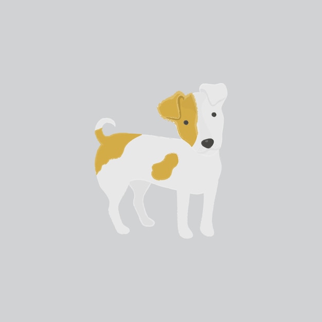 Gratis vector hond