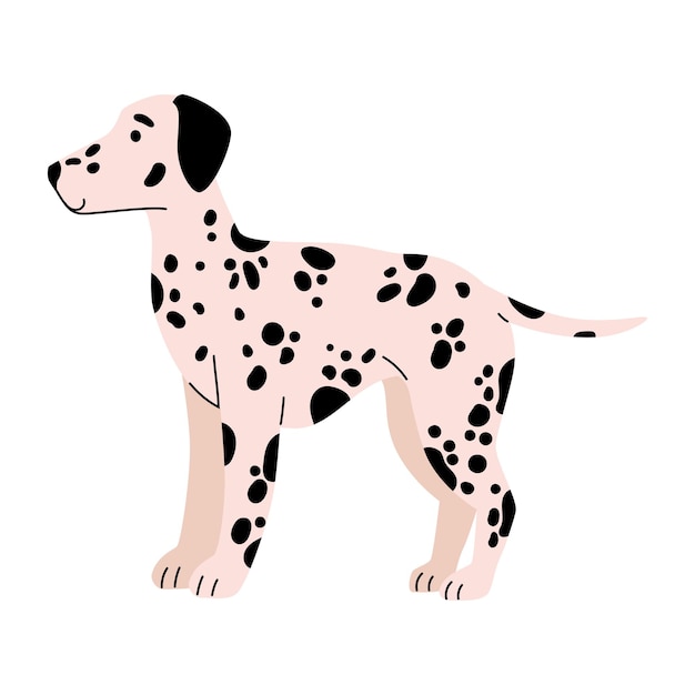 Gratis vector hondenras dalmatiër