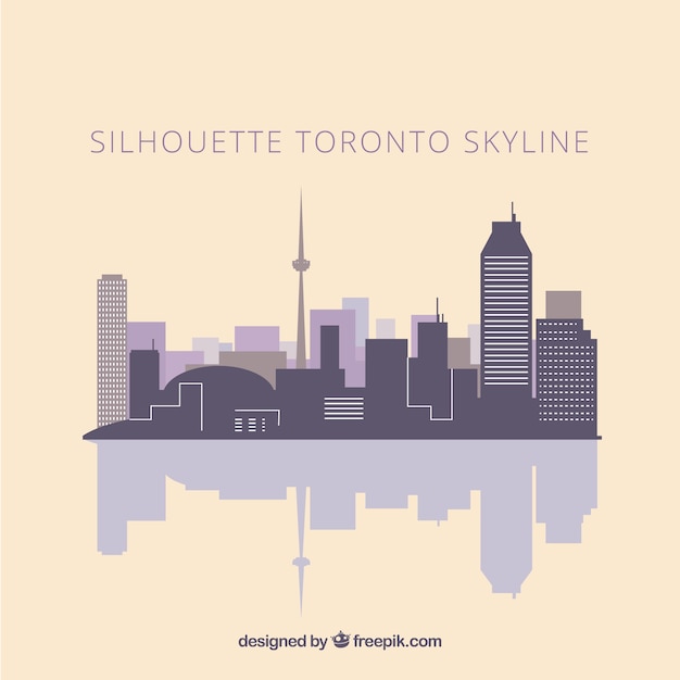 Horizonsilhouet van Toronto
