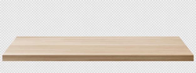 Houten tafel perspectief weergave houten bureau oppervlak