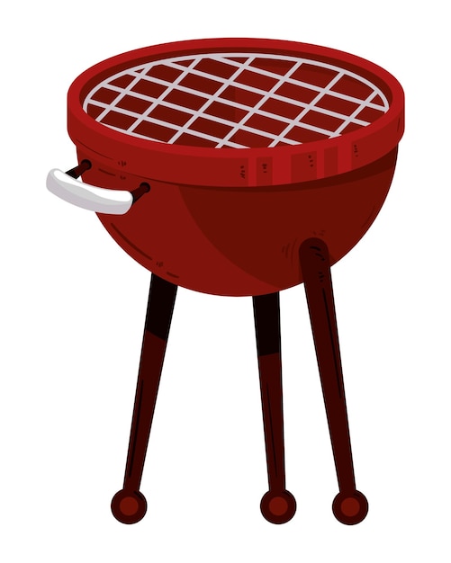 Icon van de bbq-grill