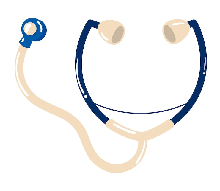 Gratis Vector icon voor medische stethoscoop