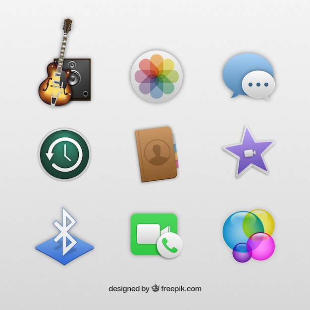 Gratis vector iconen van smartphone-apps