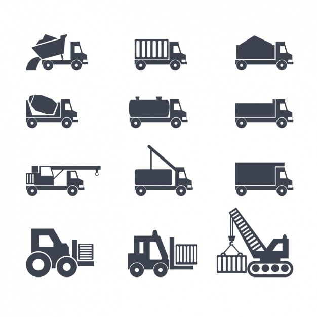Icons over Vrachtwagens