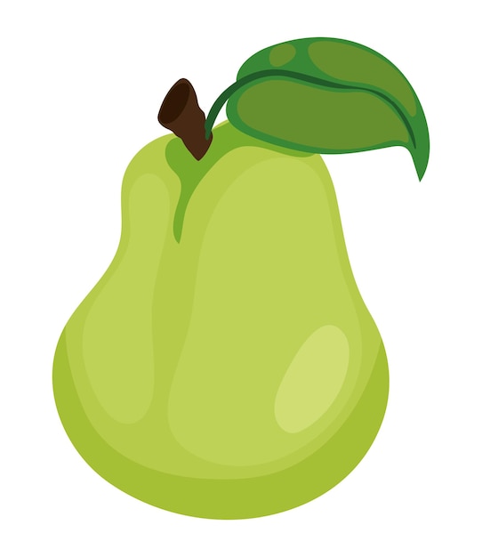 Gratis vector icoon van perenfruit