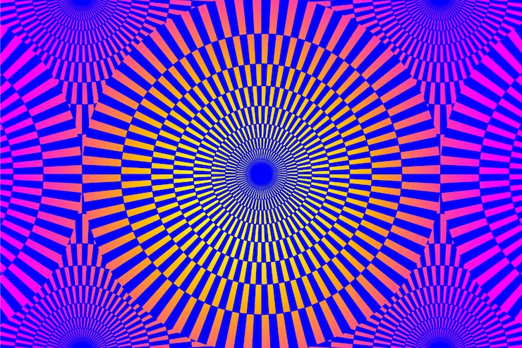 Gratis Vector illusie violet effect achtergrond
