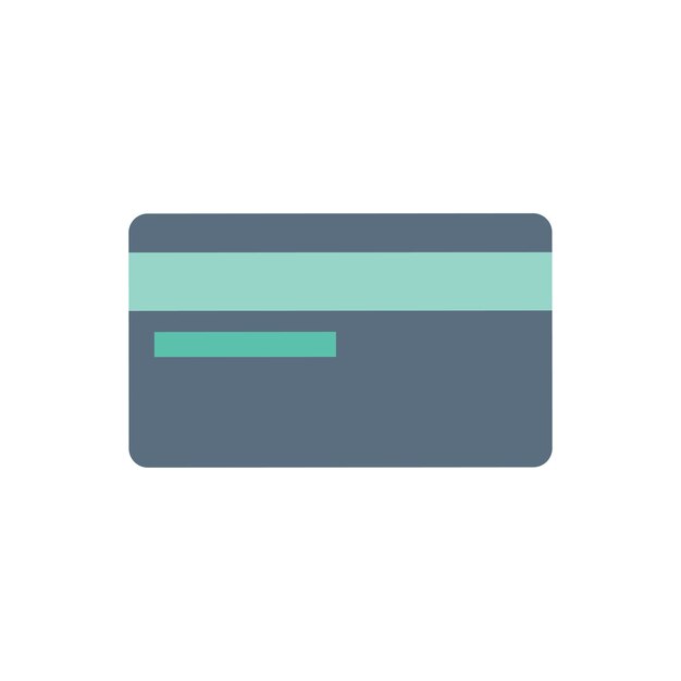 Illustratie van creditcardpictogram